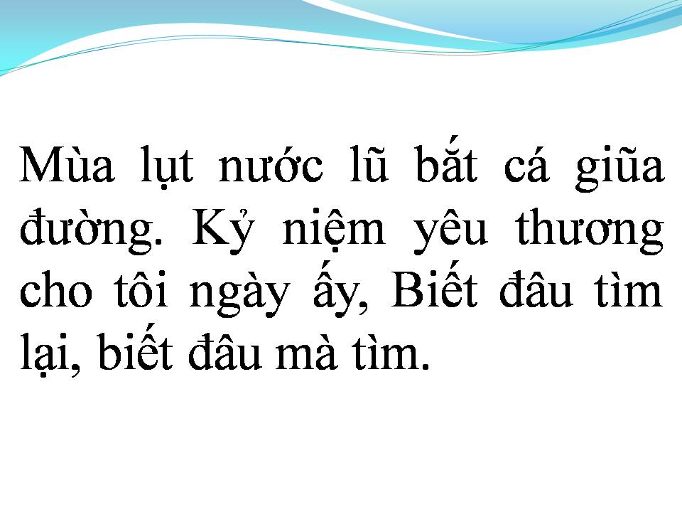 Lời bài hát QUÊ HƯƠNG TUỔI THƠ TÔI