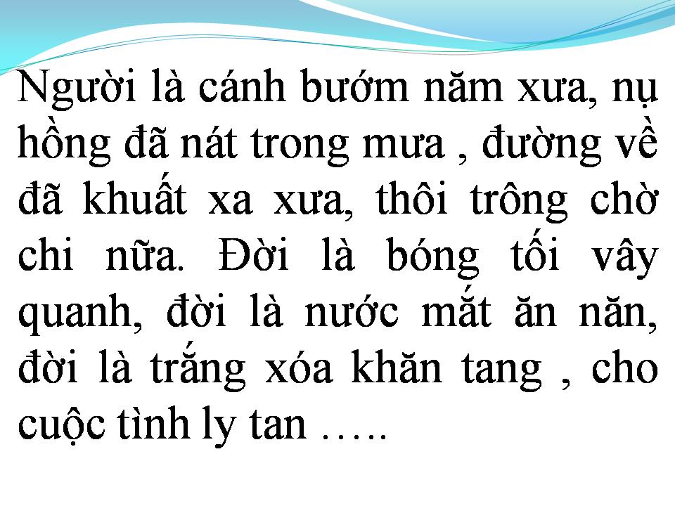 Lời bài hát QUÊN CHƯA NHỮNG DẤU YÊU