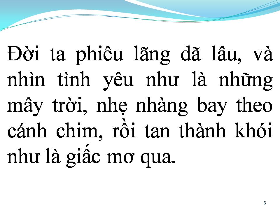 Lời bài hát QUÊN ĐI TÌNH YÊU CŨ
