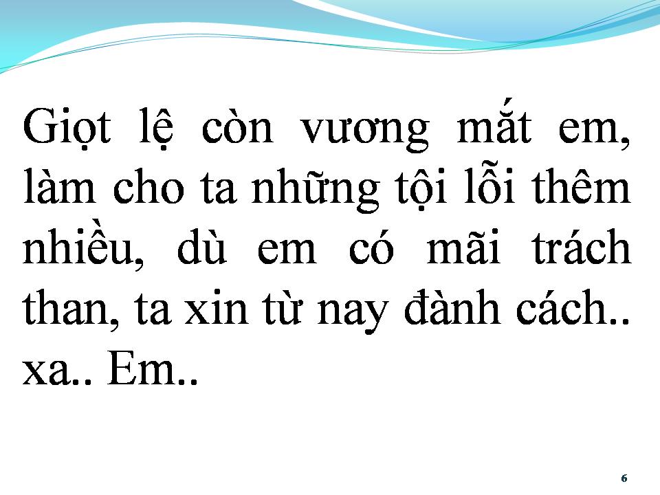 Lời bài hát QUÊN ĐI TÌNH YÊU CŨ