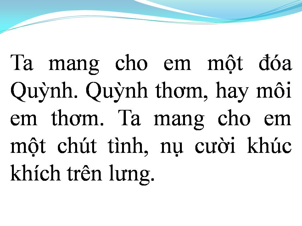 Lời bài hát QUỲNH HƯƠNG