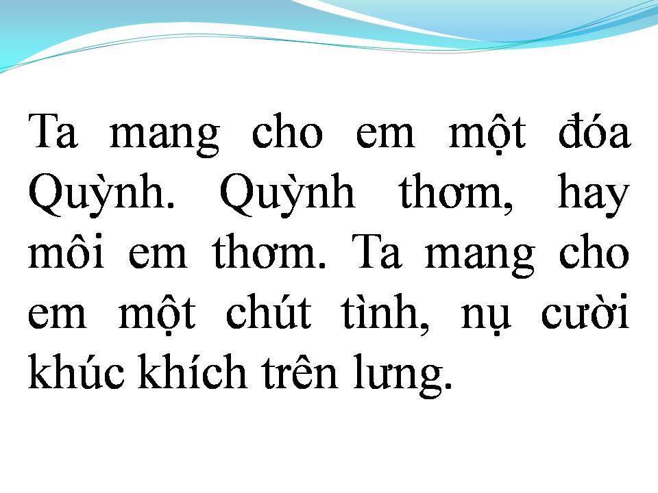 Lời bài hát QUỲNH HƯƠNG