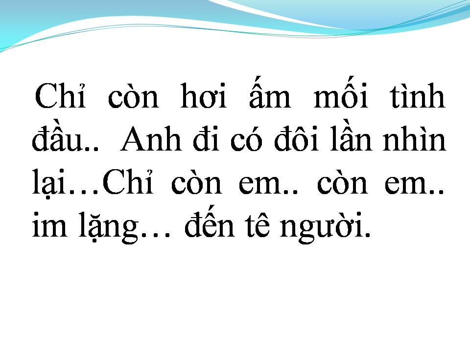 Lời bài hát IM LẶNG ĐÊM HÀ NỘI