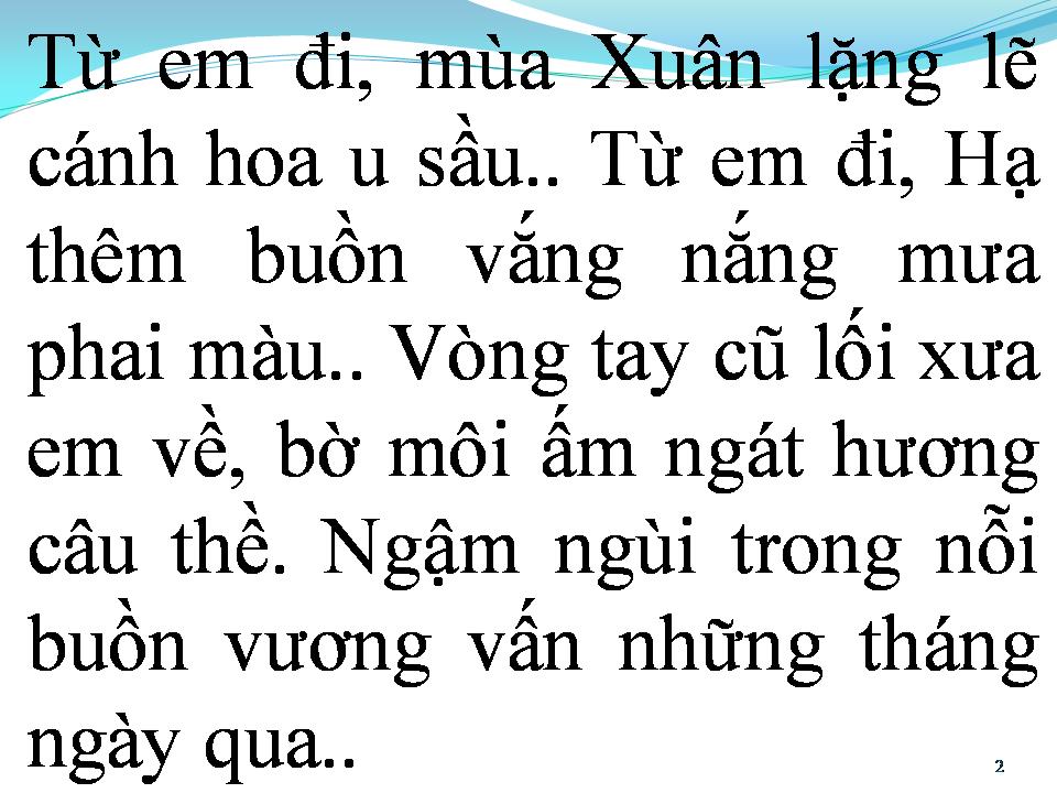Lời bài hát Ở NƠI NÀO EM CÒN NHỚ
