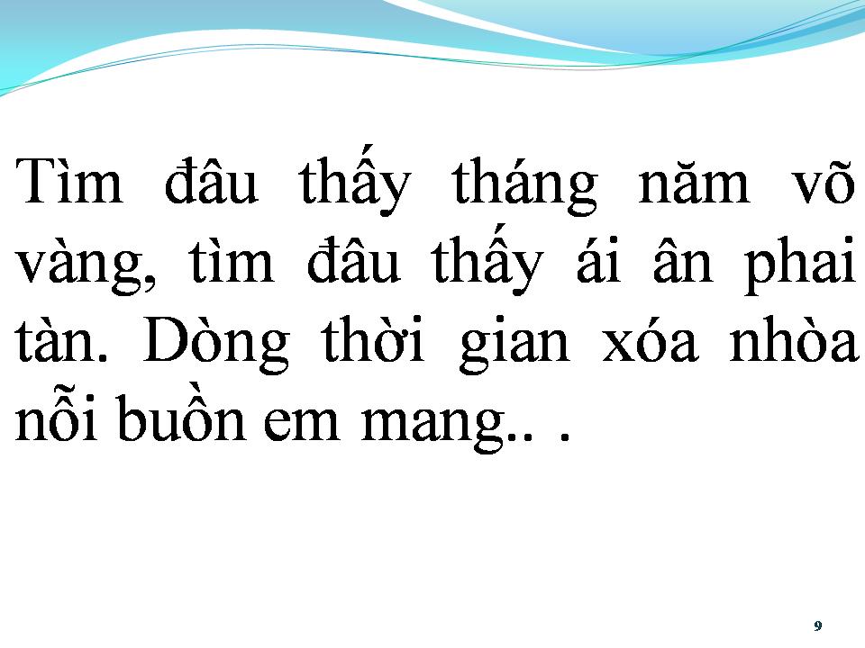 Lời bài hát Ở NƠI NÀO EM CÒN NHỚ