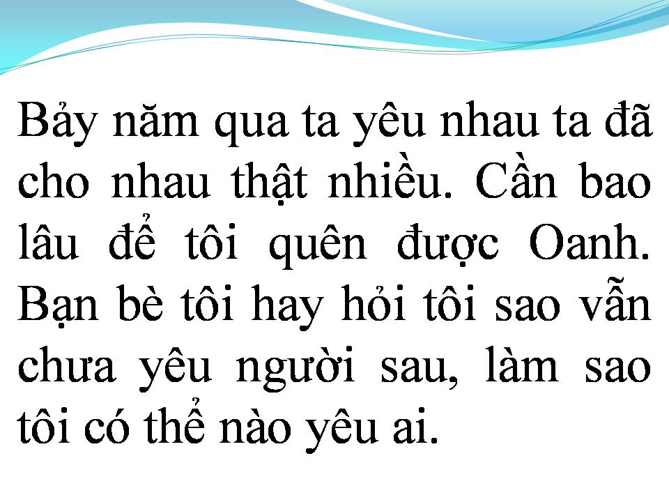 Lời bài hát OANH