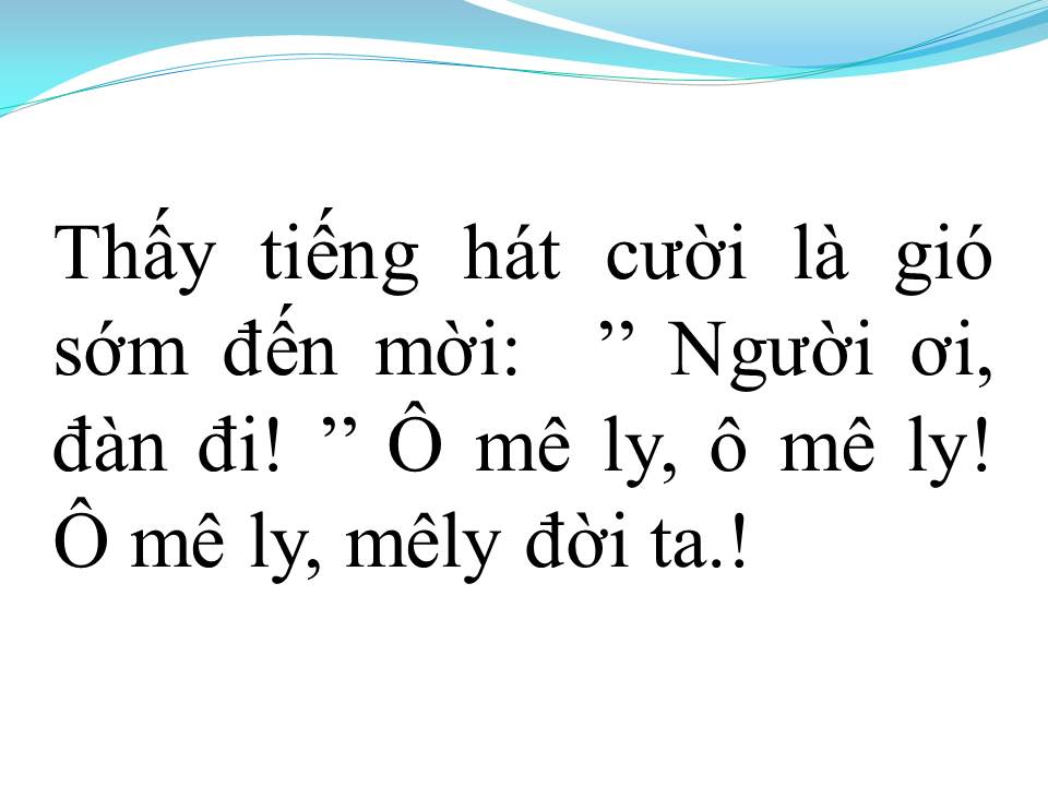 Lời bài hát Ô MÊ LY