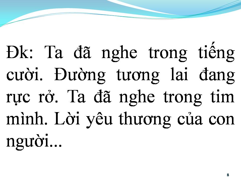 Lời bài hát ÔI CUỘC SỐNG MẾN THƯƠNG
