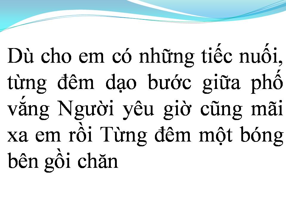 Lời bài hát ÔM NGÀN NỖI ĐAU