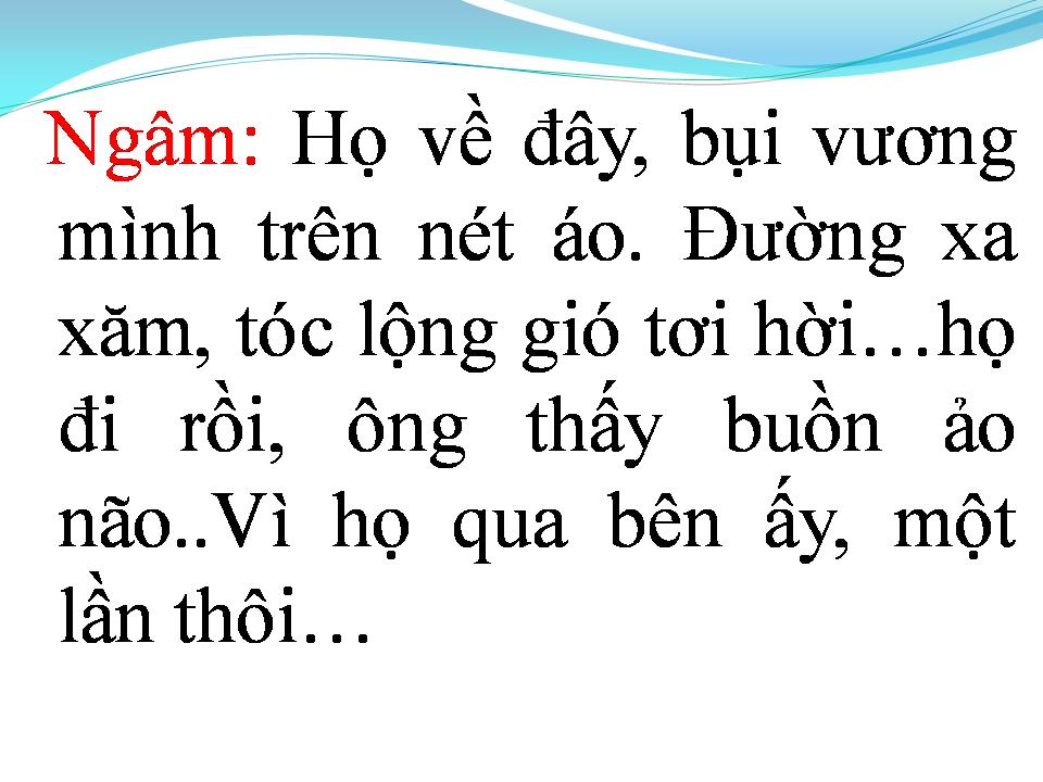 Lời bài hát ÔNG LÁI ĐÒ