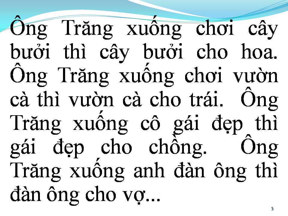 Lời bài hát ÔNG TRĂNG XUỐNG CHƠI 