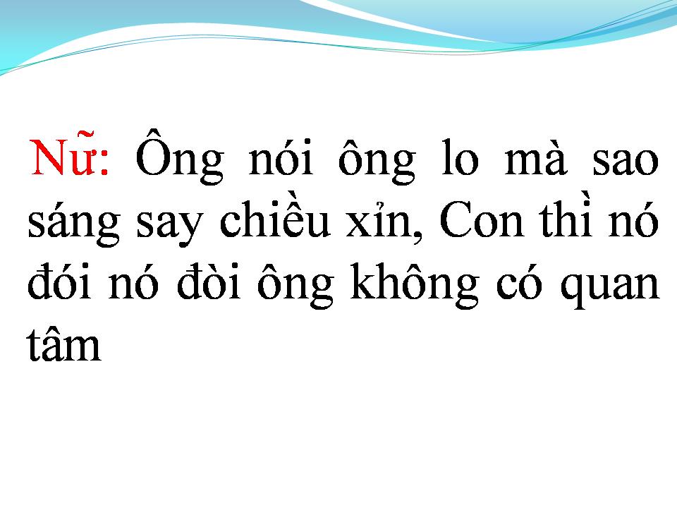 Lời bài hát ÔNG XÃ NHÀ TUI