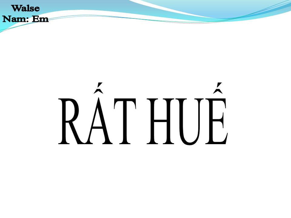 Lời bài hát RẤT HUẾ