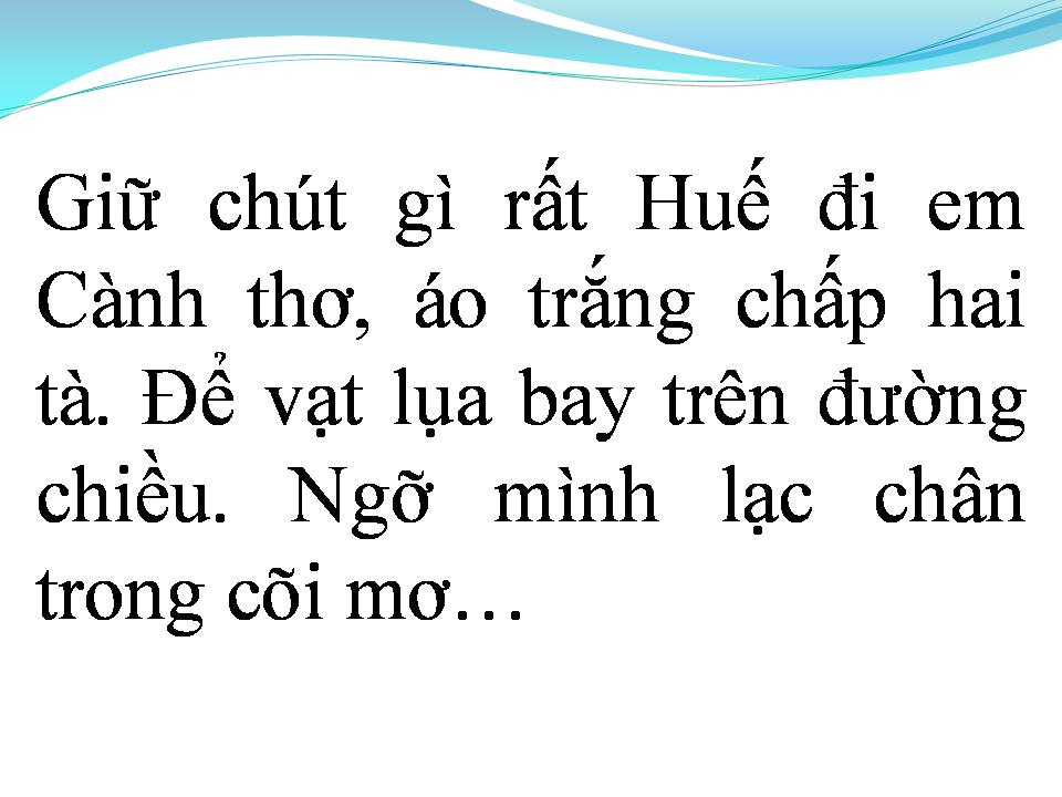 Lời bài hát RẤT HUẾ