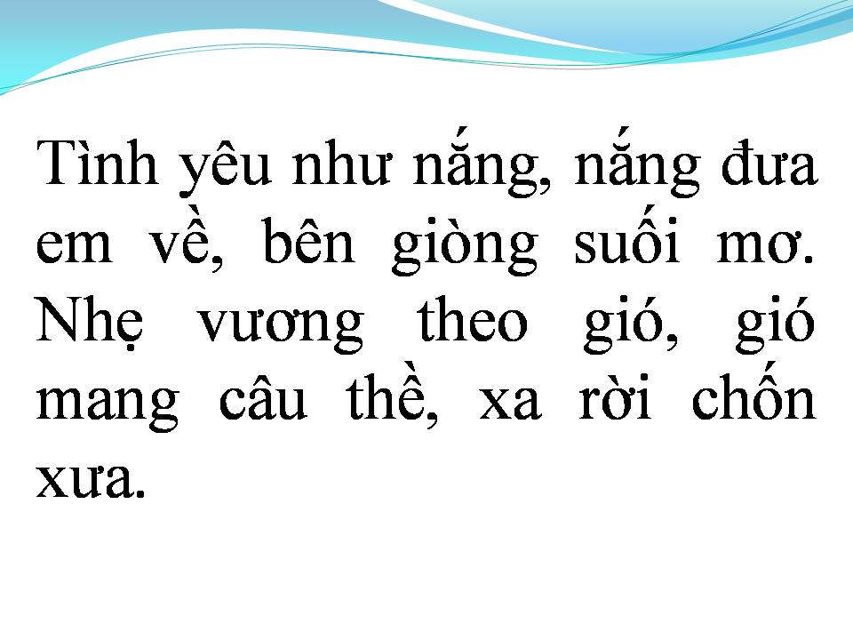 Lời bài hát RIÊNG MỘT GÓC TRỜI
