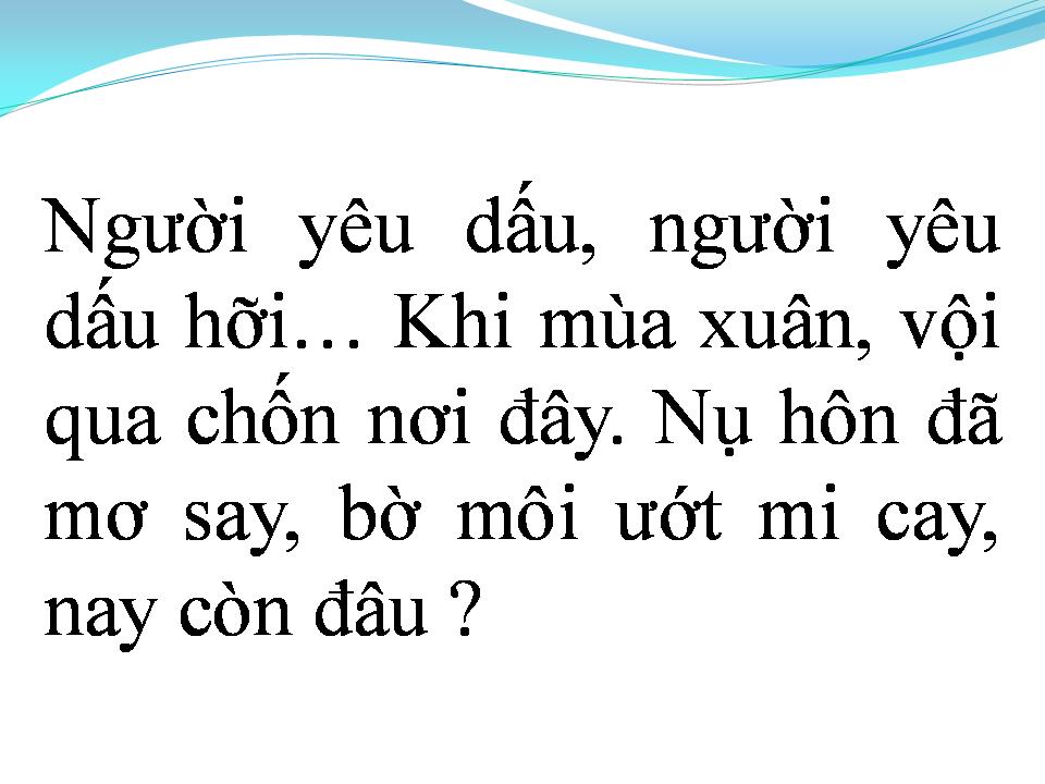 Lời bài hát RIÊNG MỘT GÓC TRỜI
