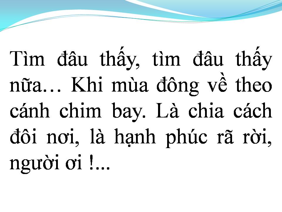 Lời bài hát RIÊNG MỘT GÓC TRỜI