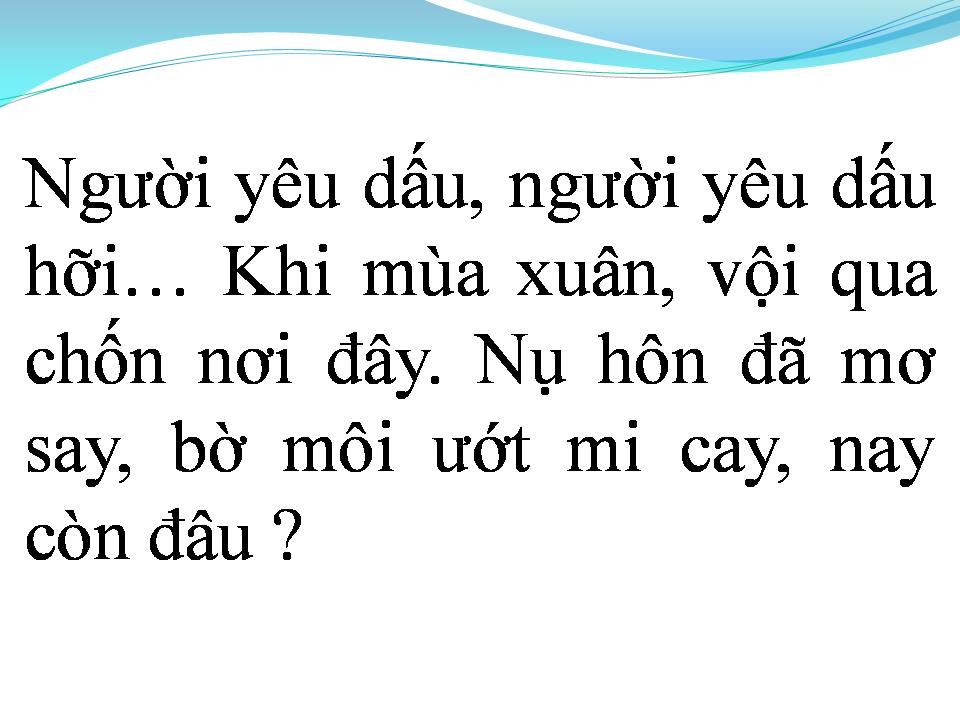 Lời bài hát RIÊNG MỘT GÓC TRỜI