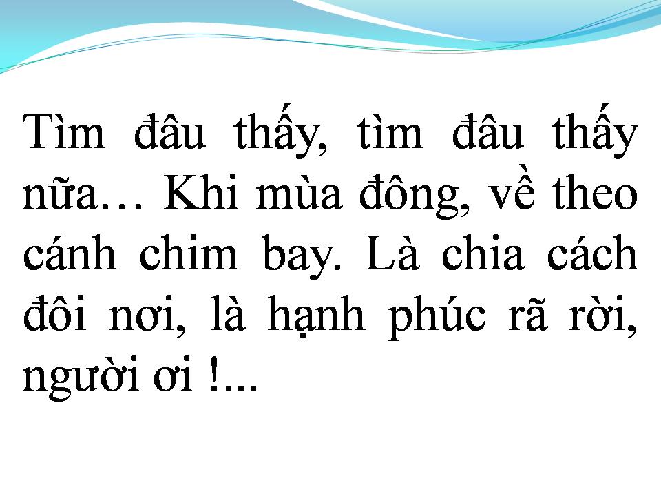 Lời bài hát RIÊNG MỘT GÓC TRỜI