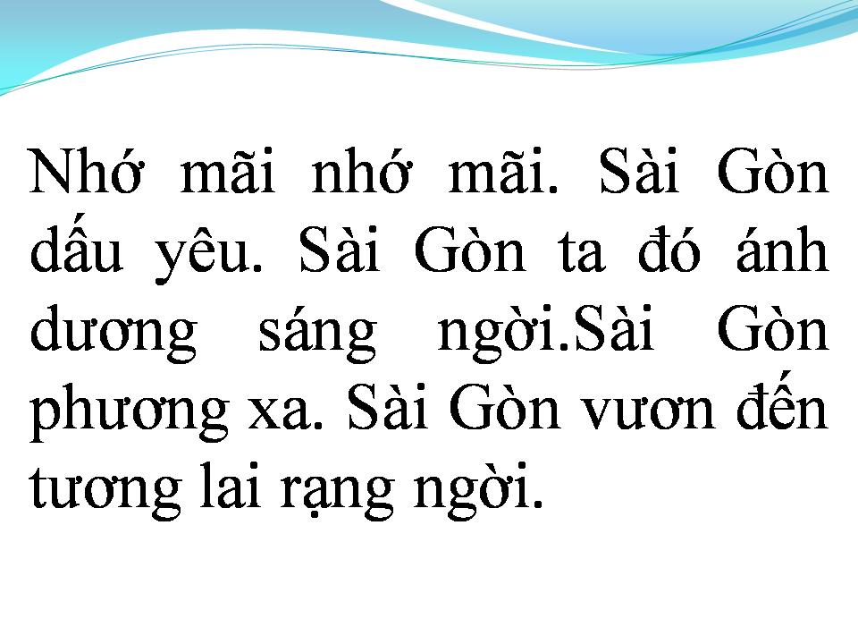 Lời bài hát ROCK SÀI GÒN