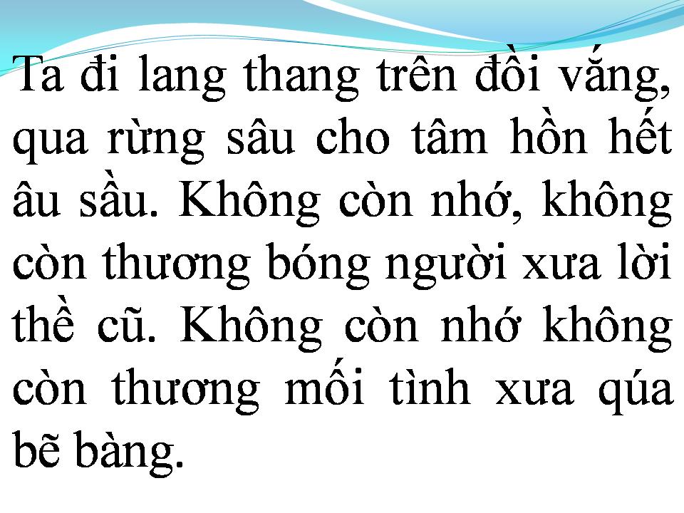 Lời bài hát RONG CHƠI CUỐI TRỜI QUÊN LÃNG