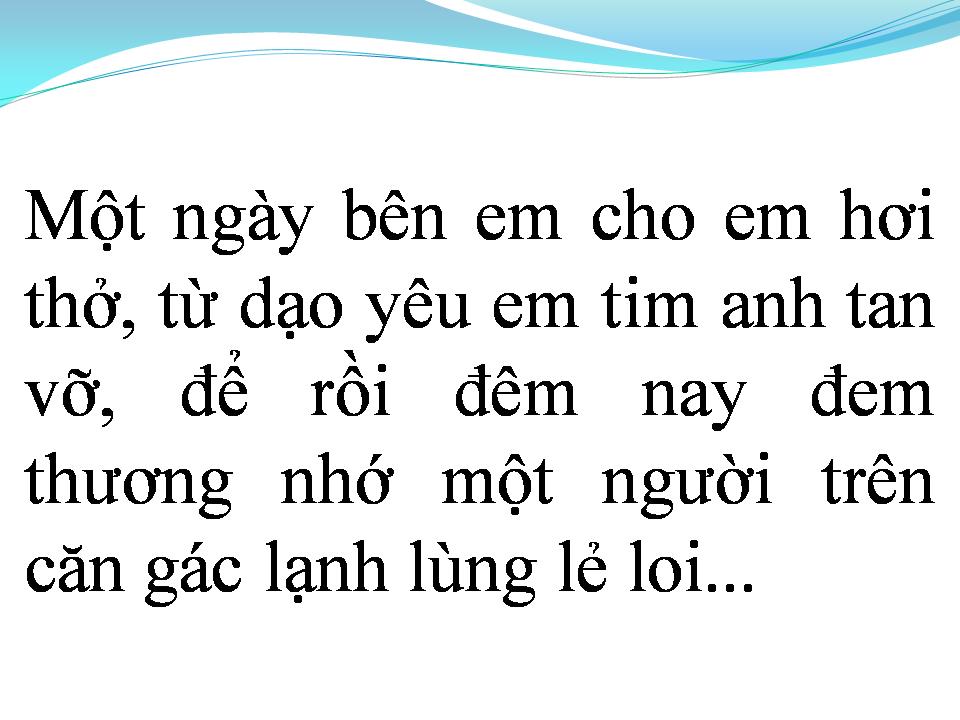 Lời bài hát RONG RÊU