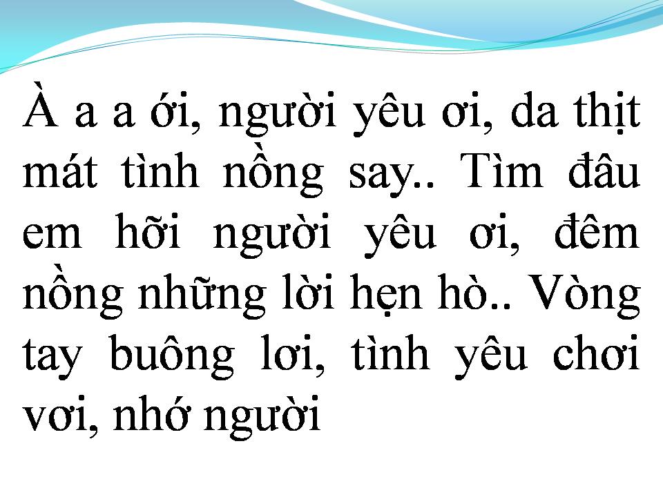 Lời bài hát RONG RÊU