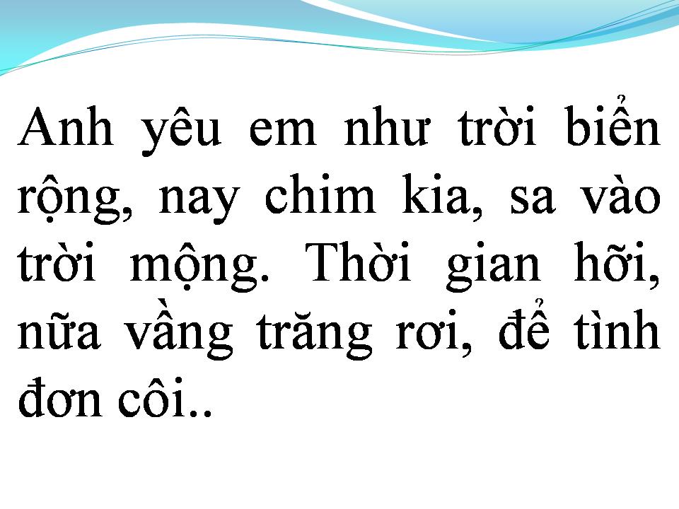 Lời bài hát RU NỬA VẦNG TRĂNG