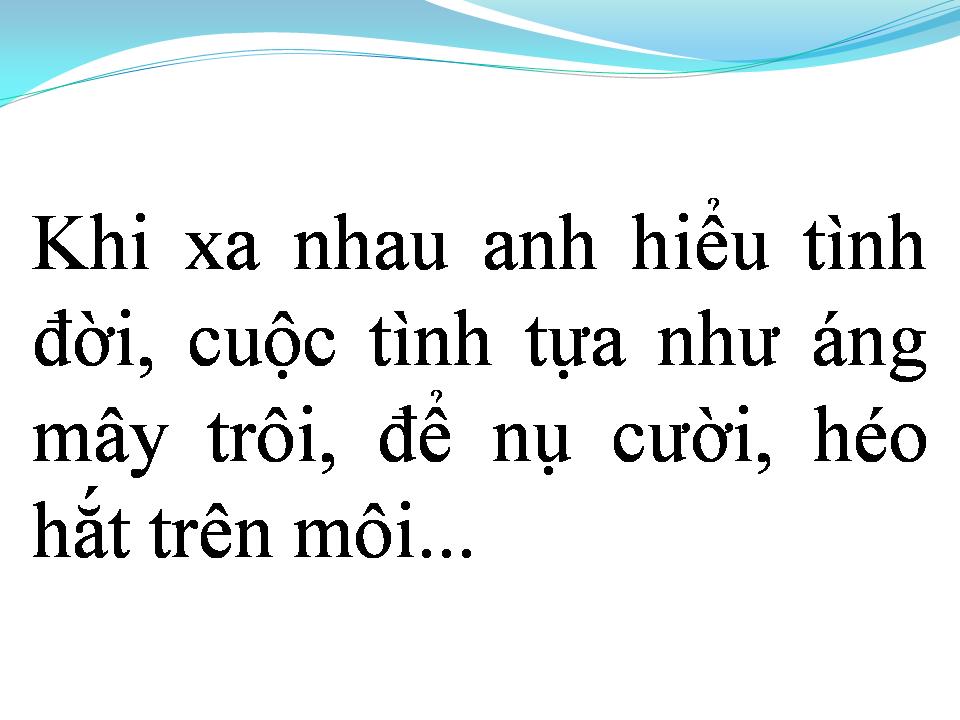 Lời bài hát RU NỬA VẦNG TRĂNG