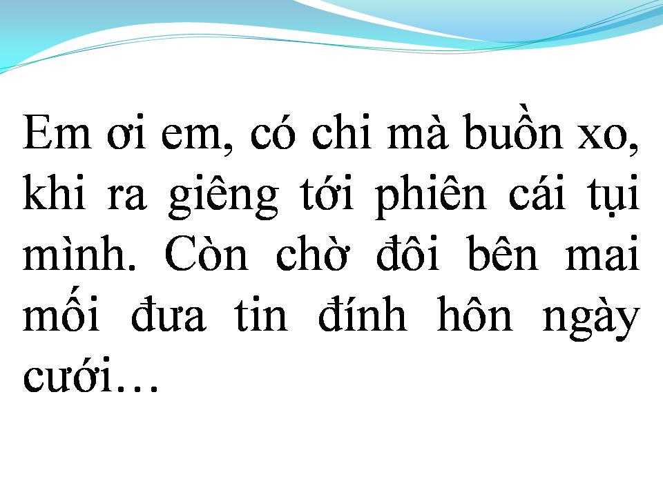 Lời bài hát RƯỚC DÂU MIỆT VƯỜN