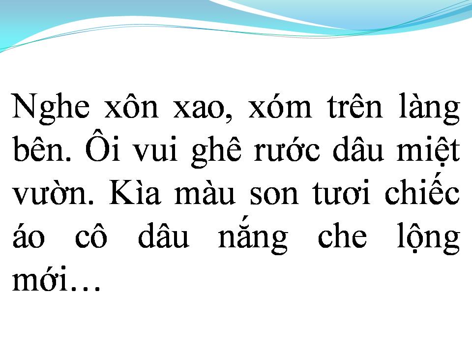 Lời bài hát RƯỚC DÂU MIỆT VƯỜN