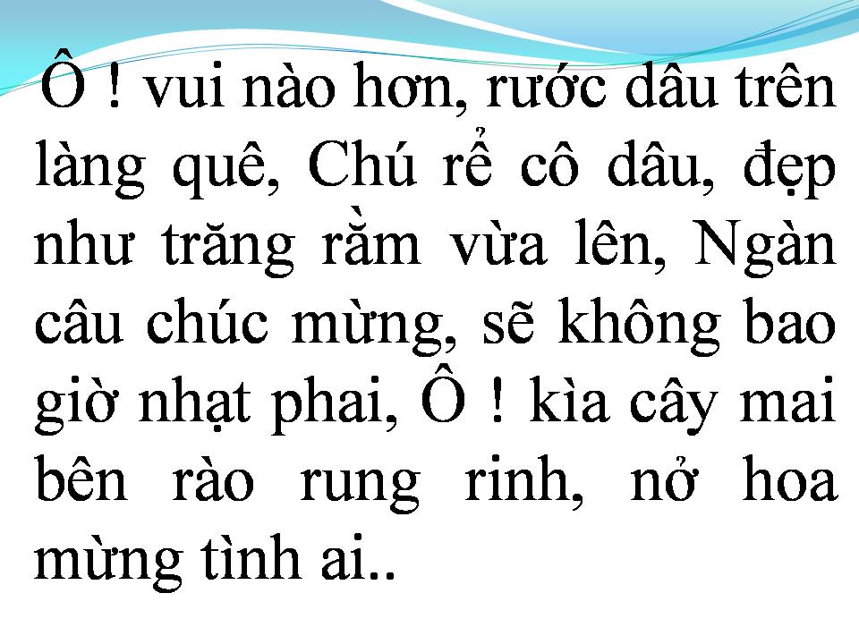 Lời bài hát RƯỚC DÂU TRÊN ĐƯỜNG QUÊ