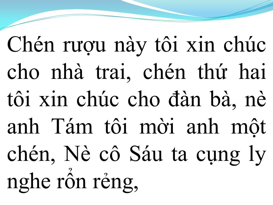 Lời bài hát RƯỢU CƯỚI NGÀY XUÂN