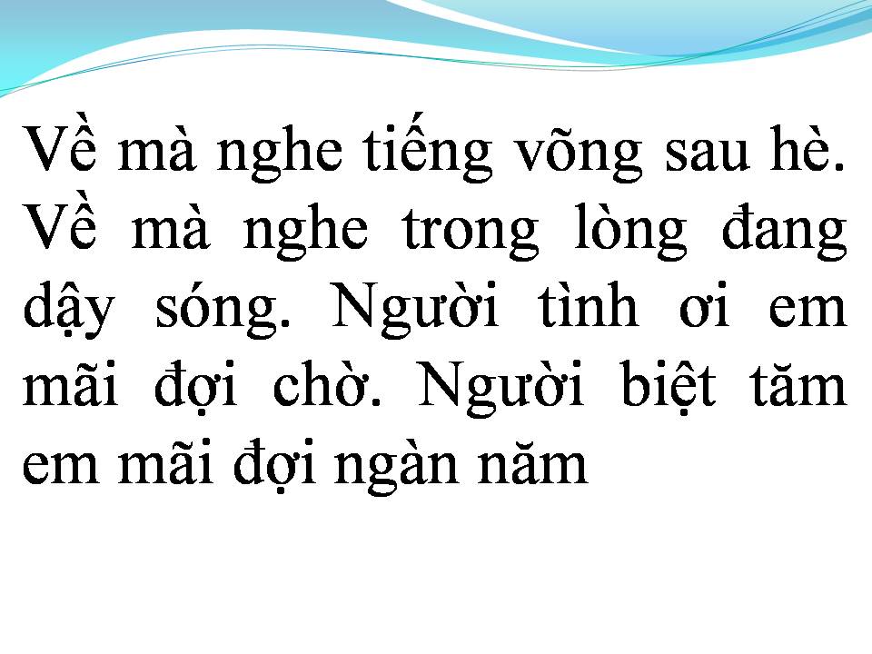 Lời bài hát CÒN MÃI TÌNH ANH