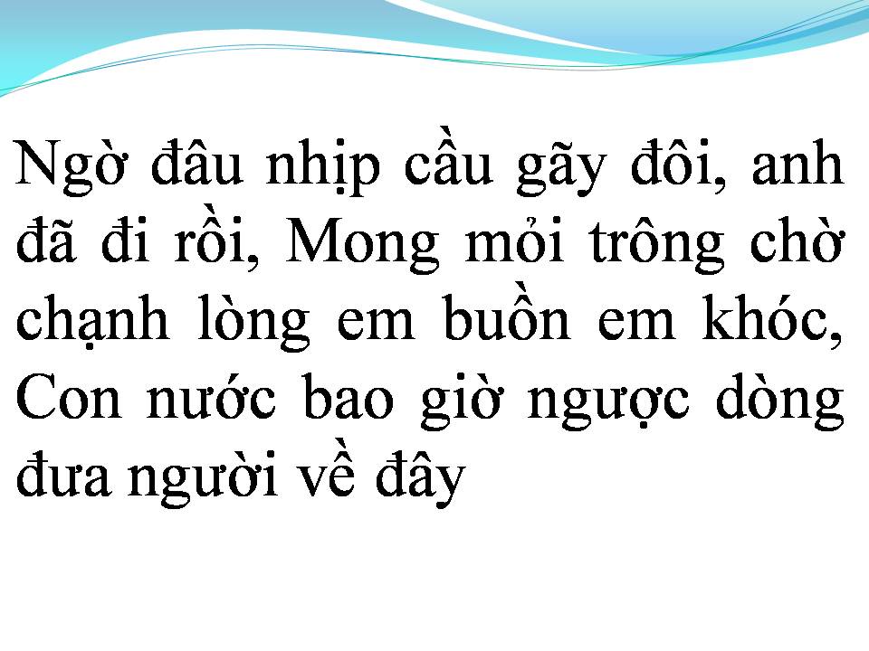 Lời bài hát CÒN MÃI TÌNH ANH