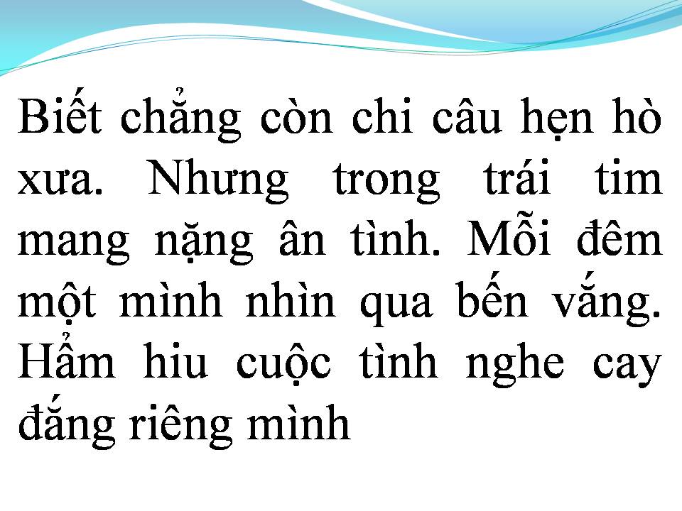 Lời bài hát CÒN MÃI TÌNH ANH