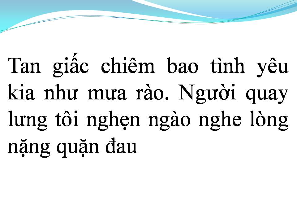 Lời bài hát ĐÂU NGỜ TÌNH DANG DỞ