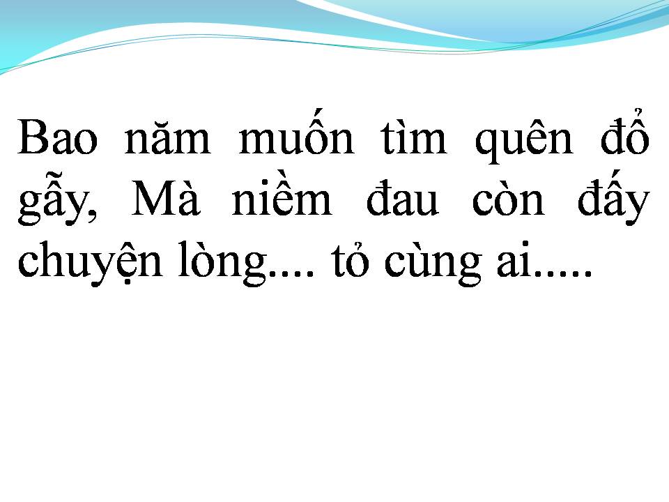 Lời bài hát NHỚ NGƯỜI XƯA