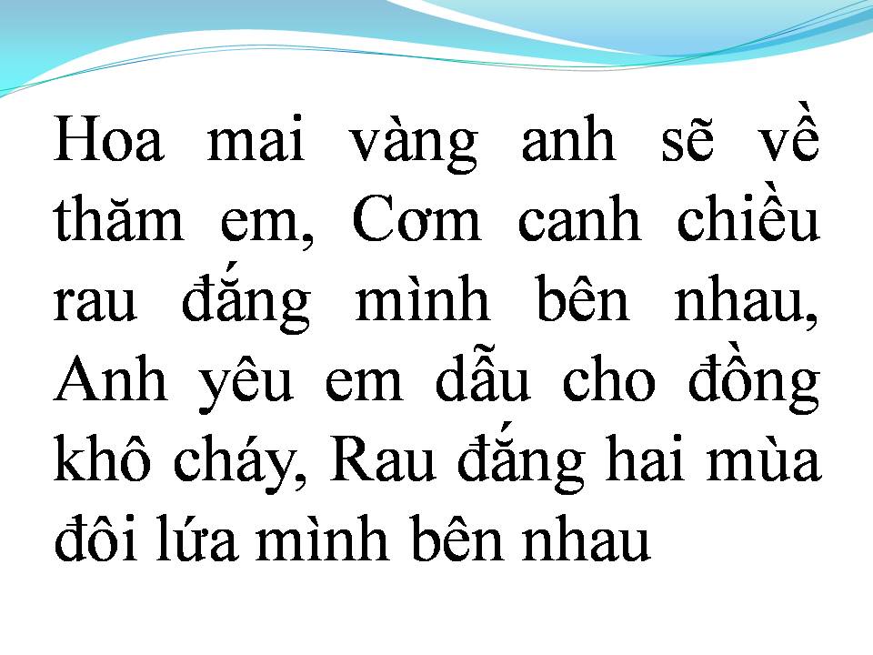 Lời bài hát RAU ĐẮNG TÌNH XA