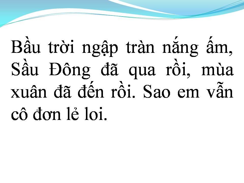 Lời bài hát ROCK BUỒN