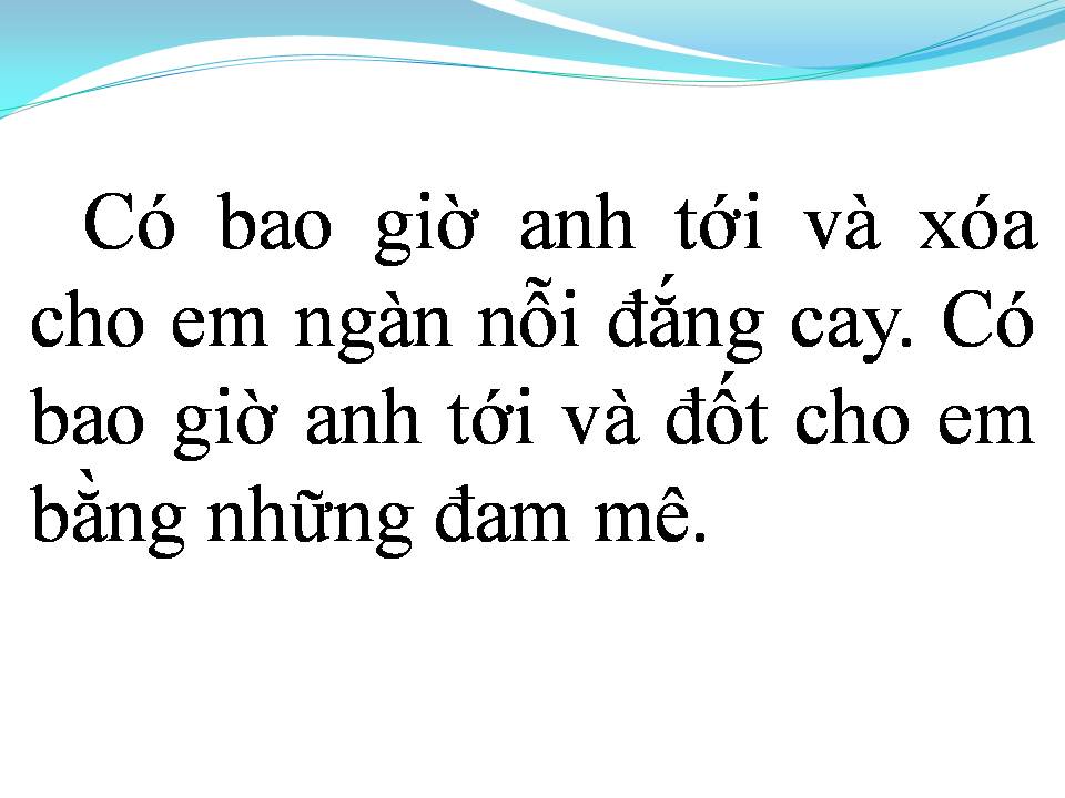 Lời bài hát ROCK BUỒN