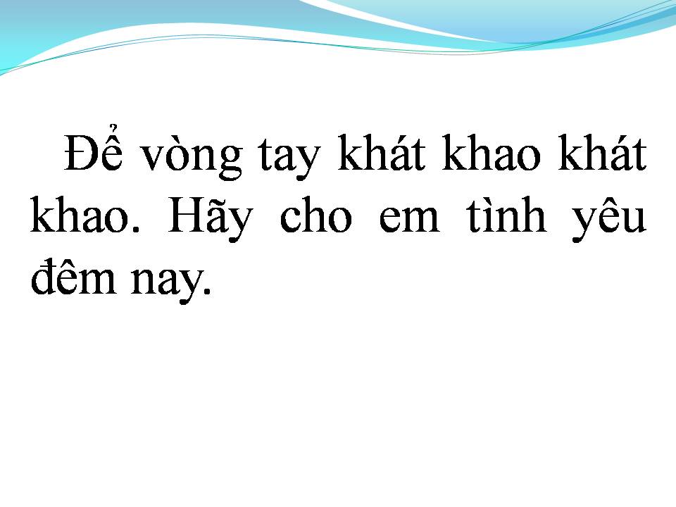 Lời bài hát ROCK BUỒN