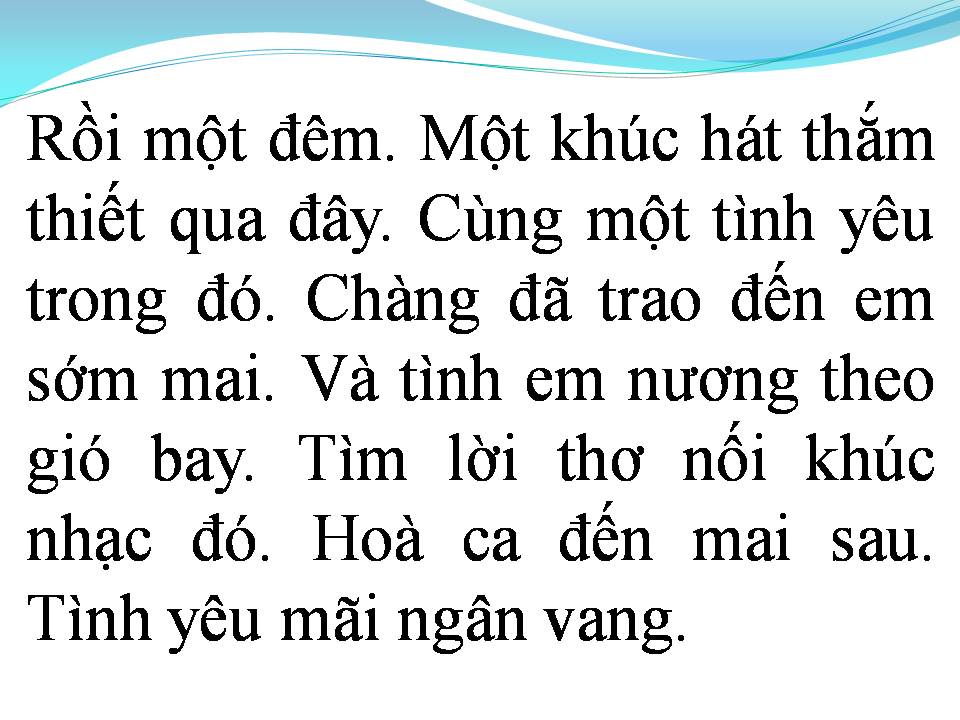 Lời bài hát RỒI TỪ ĐÂY