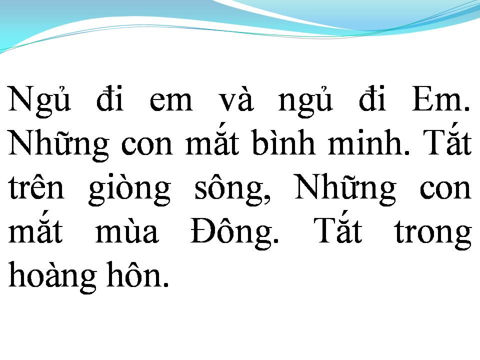 Lời bài hát RU ĐỜI ĐÃ MẤT