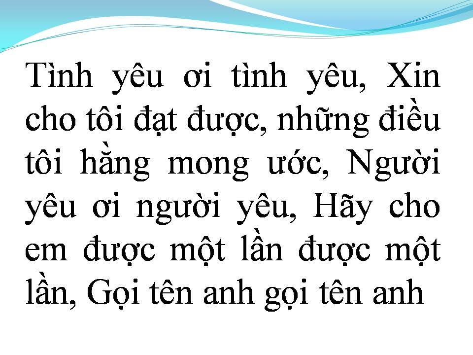 Lời bài hát RU EM TIẾC NUỐI