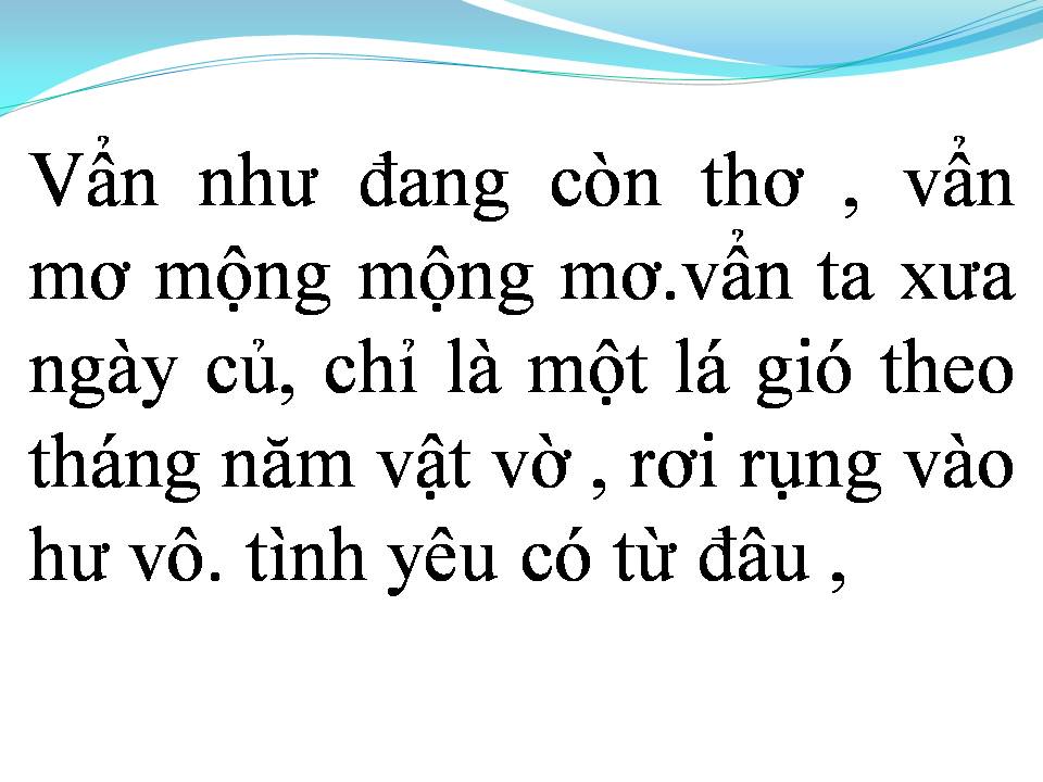 Lời bài hát RƯNG RƯNG LỆ