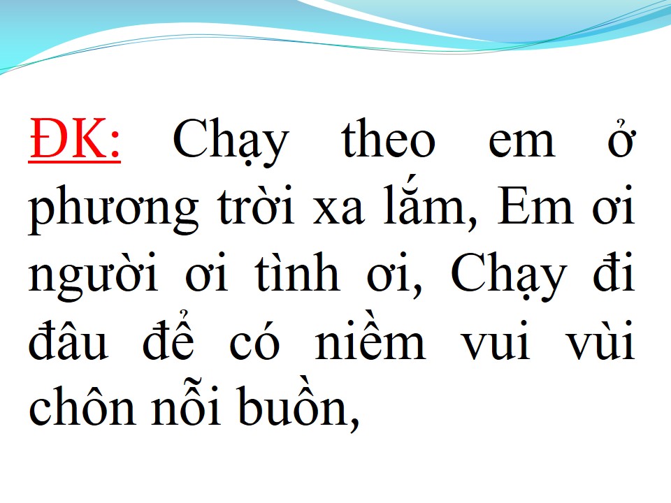 Lời bài hát BUỒN CỦA ANH