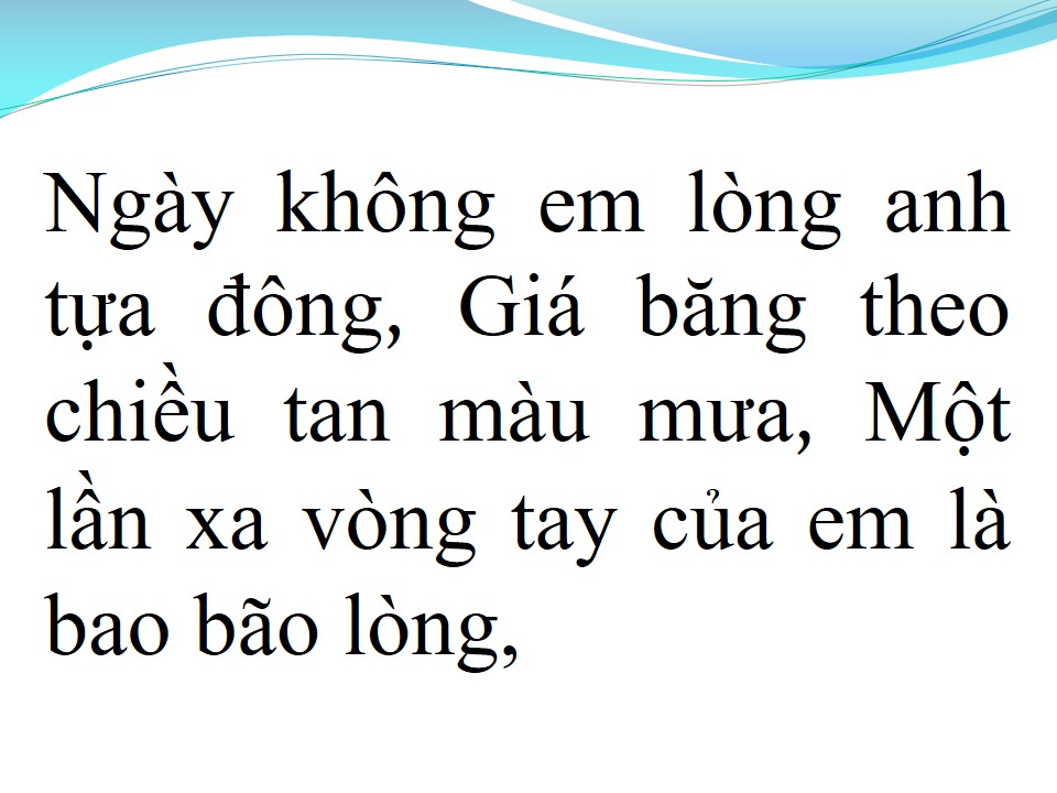 Lời bài hát BUỒN CỦA ANH
