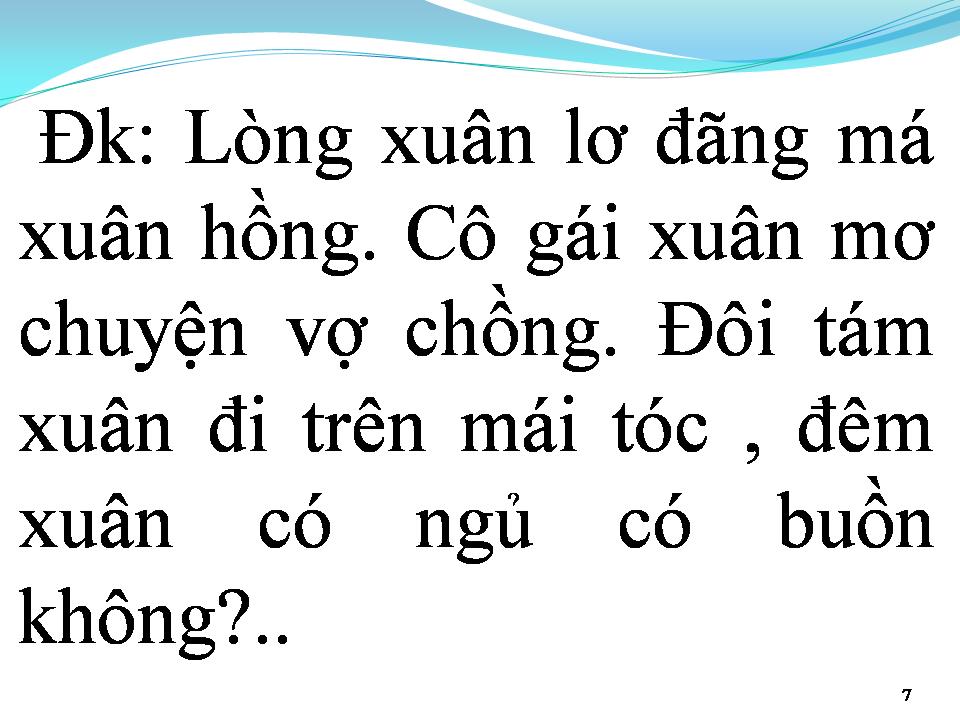 Lời bài hát GÁI XUÂN