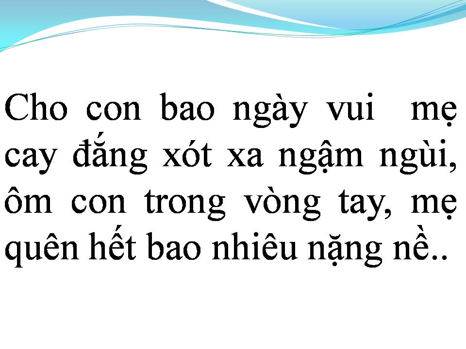 Lời bài hát GÁNH HÀNG RONG